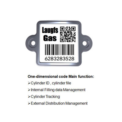 Zylinder UID QR Barcode-53x40mm, der Software aufspürt
