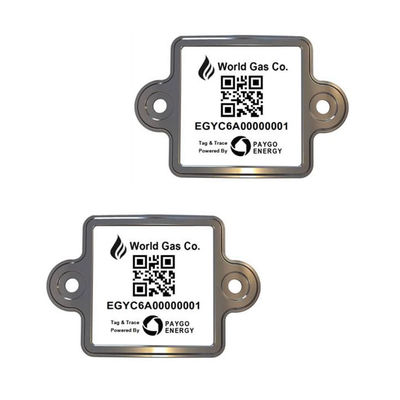 Xiangkang-Zylinder-Digital-Identitäts-Identifizierung mit QR-Barcode-Umbau beschriftet Anti-UV