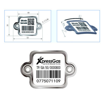 Scan-Zylinder-Barcode Xiangkang spezieller materieller UVschutz-QR beantragt verflüssigtes Gas
