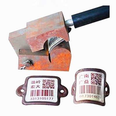 Bendability Xiangkang etikettieren gute Zylinder-Strichkodes QR-Kratzfestigkeit schnelles Scannen durch PDA oder Mobile