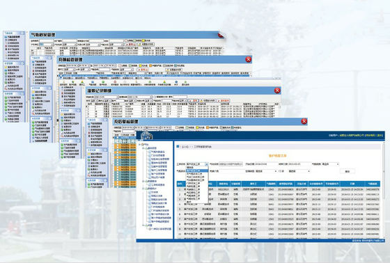 Drahtloses Datenbank-Barcode-Tracking-System für LPG-Zylinder-Management