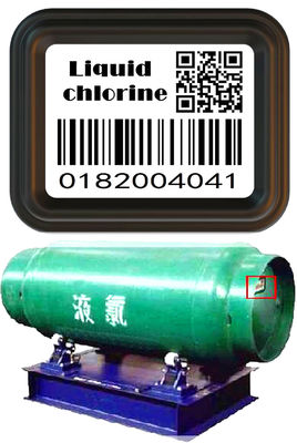 Gas füllt flüssige Chlor-Zylinder-Barcode-Korrosionsbeständigkeit ab