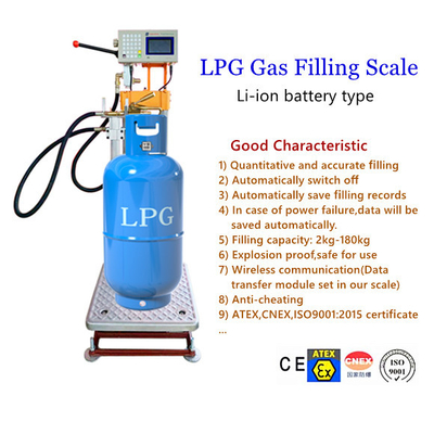 Drahtlose LPG-Zylinder-Füllungs-Skala mit Akku