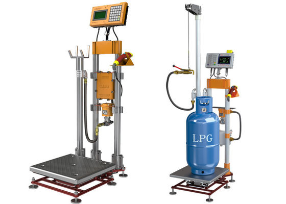Halb automatischer Zylinder-füllende Ausrüstung 120kg 220V LPG