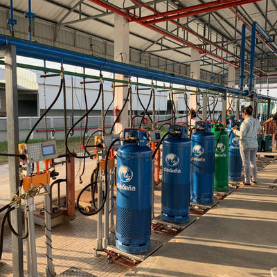 Füllende explosionssichere automatische füllende Zylinder Skala LPG für Hauptgas lpg-Zylinder Thailand