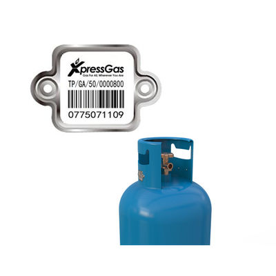 Zylinder-Strichkode-Aufkleber Digital Indentity LPG, das einfach durch PDA oder Mobile scannt