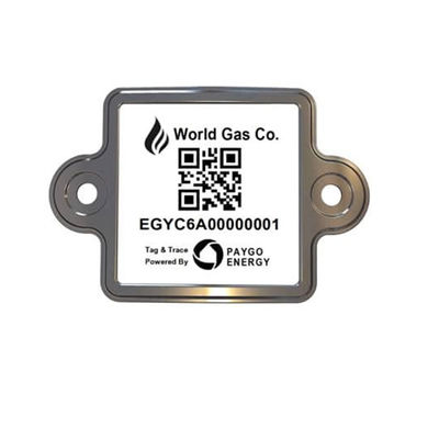 Zylinder-Strichkode-Aufkleber-Digital Indentity Xiangkang LPG Scan-Bendable Anti-UVex-sicheres