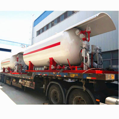 Eisen Stahl-ISO9001 50 Tonnen 100m3 LPG Gleiter-Anlagen-