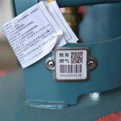 QR Code-Zylinder-Barcode des Cermet-UID