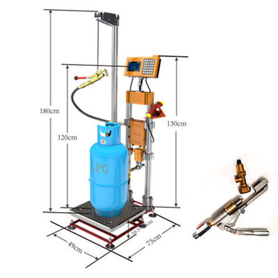 Kochgas  ATEX explosionssichere LPG drahtlose Datenübertragung der Zylinder-Füllmaschine